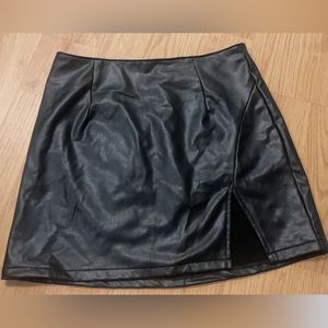 Leather Skirt